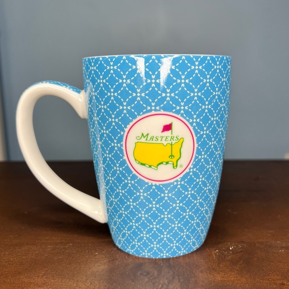 Authentic Augusta National Golf Course Masters Tournament Coffee Mug Blue/White - Picture 3 of 6